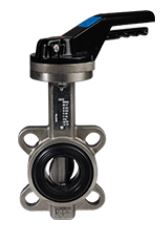 Vlinderklep Manueel  OTV 1184 RVS  DN50 EPDM