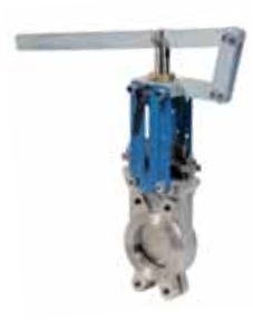 Meskantafsluiter Manueel  Snelsluiter  RVS Met Handle  OTSC