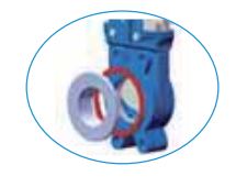 Deflector Set tbv Meskantafsluiters