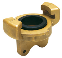 Snelkoppeling  Eindkap Messing