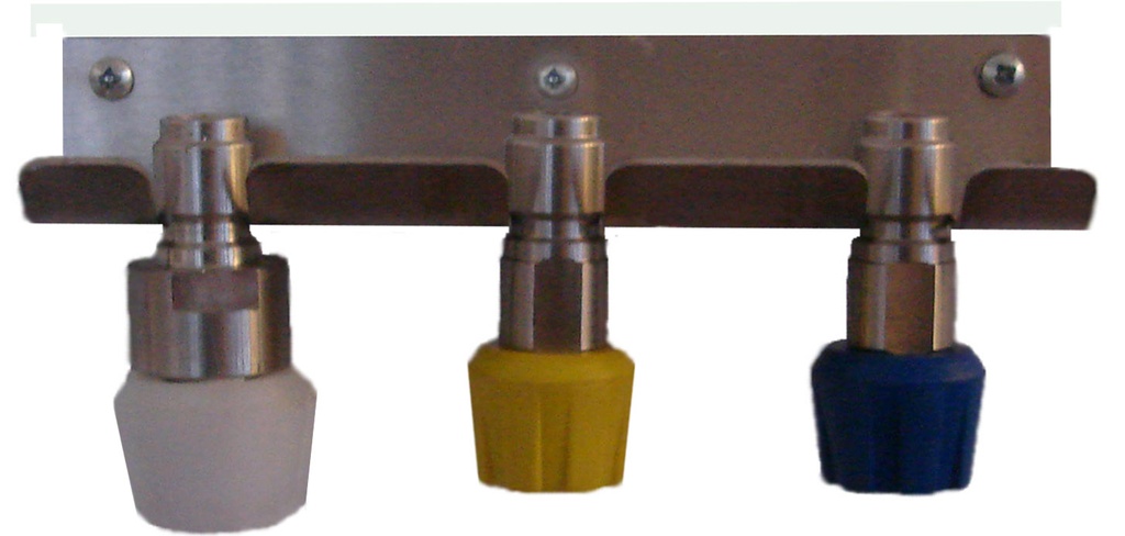 Lanzen Set Type A  Met Ophangrek RVS