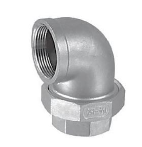 Haakse koppeling bi-bi con  1/4" tot 4" 316 RVS