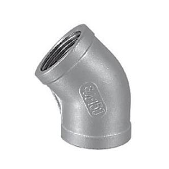 Knie bi-bi 45 No. 120 1/8"Tot 4" 316 RVS