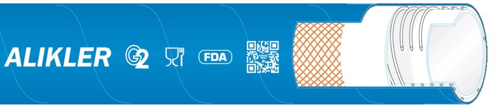 Levensmiddelenslang Alikler G2  FDA 10 Bar