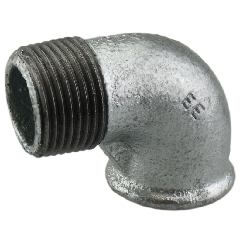 Knie 90G No. 92 1/4 "tot 4"  Verzinkt