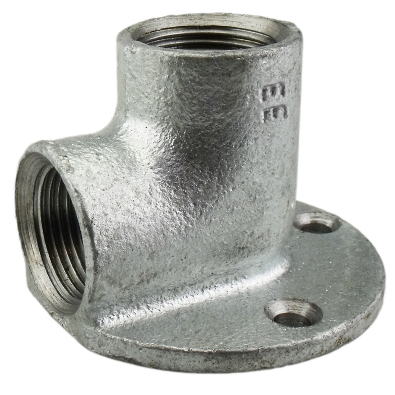 Knie  Plafond Montage 90G No. 471 1/2 "tot  3/4"  Verzinkt