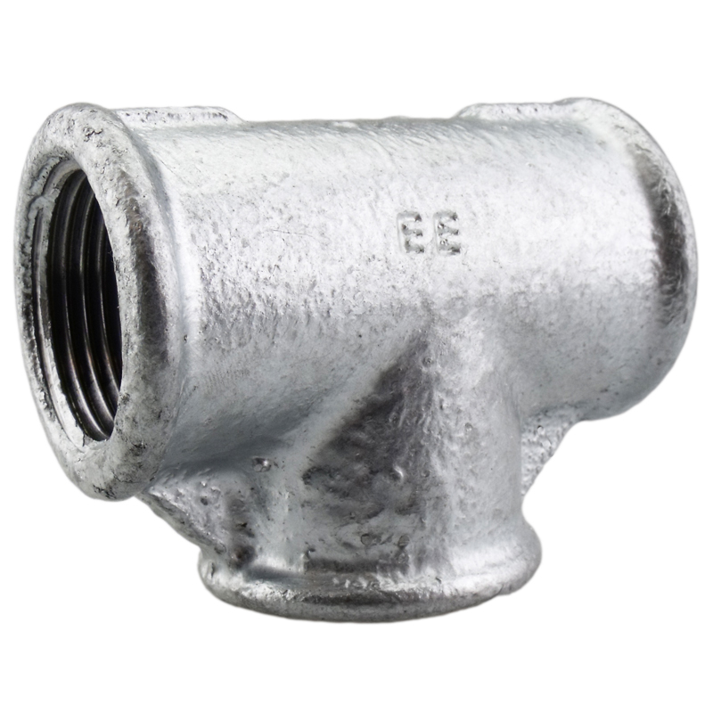 T Stuk No. 130  1/4 "tot  4"  Verzinkt