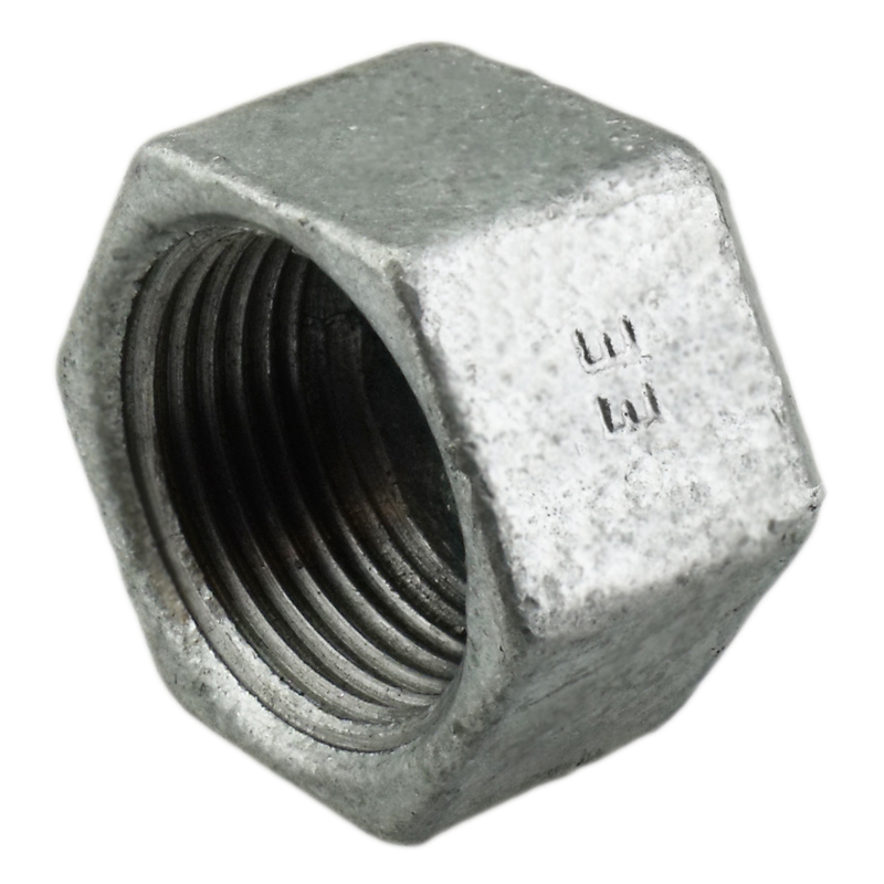 Dichtkap  No. 300 1/4 "tot  4"  Verzinkt