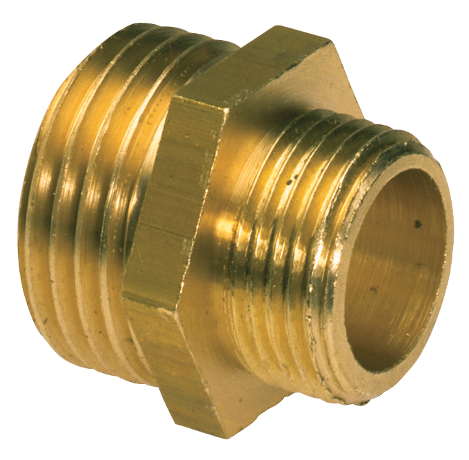 Verloop Nippel No. 245  3/8 "tot  3"  Messing