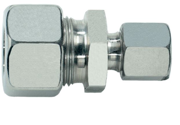 Rechte Verbinder Verlopend RVS  Snijring 500 Bar Tot 250 Bar