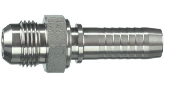 Pers Adapter  JIC Types Voor Slang Montages  RVS