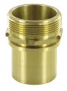 Slang Pilaar Voor Klemschaal of Persen Bu Draad  Messing