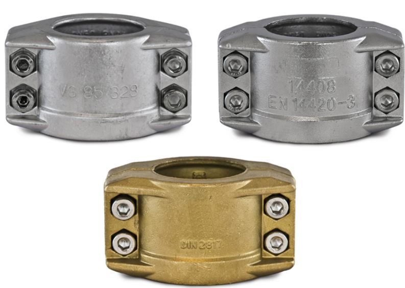 Klemschalen Aluminium