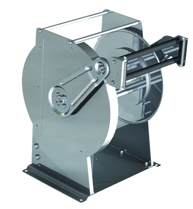 Slanghaspel  OAV EK5 RVS Electrisch  40mtr 3/4