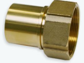 [2712 WEB] TW Slangpilaar Binnendraad  Messing