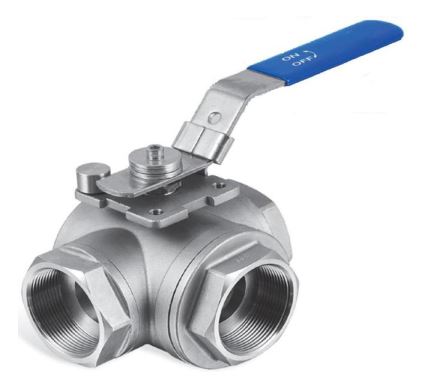 [8100312 WEB] Driewegkogelkraan T-boring LD   1  316 RVS