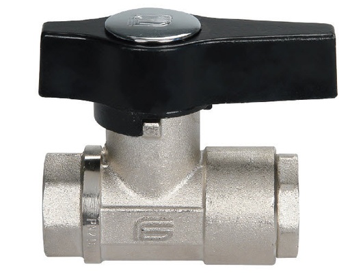 [813600025] Kogelafsluiter HD dr/dr  1"  210 BAR Type Vlinder