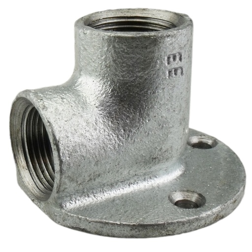 [8413 WEB] Knie  Plafond Montage 90G No. 471 1/2 "tot  3/4"  Verzinkt