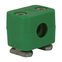 [87222 WEB] Leidingbeugel Voor  Rail Systeem RVS 0f Staal