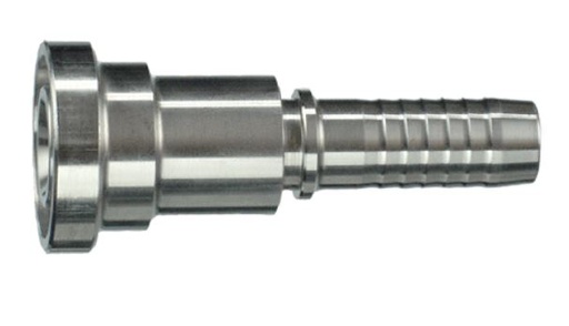 [8730022 WEB] Pers Adapter  Met SAE Aansluiting Voor Slang Montages RVS