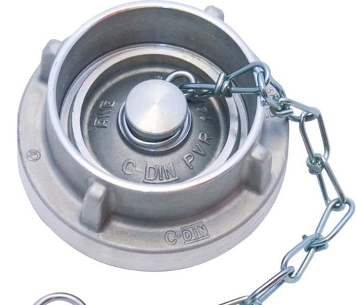 [2204 WEB] Storz Blind Koppeling  Alu/RVS/Messing