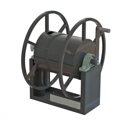 [710008001-1FE] Slanghaspel OAVM 8001 Staal Gecoat Manueel Max 40 mtr 1"